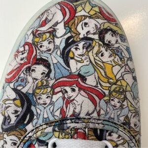 Disney Canvas Princess Skate Sneakers, Size 9